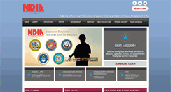 Desktop Screenshot of ndia-mich.org